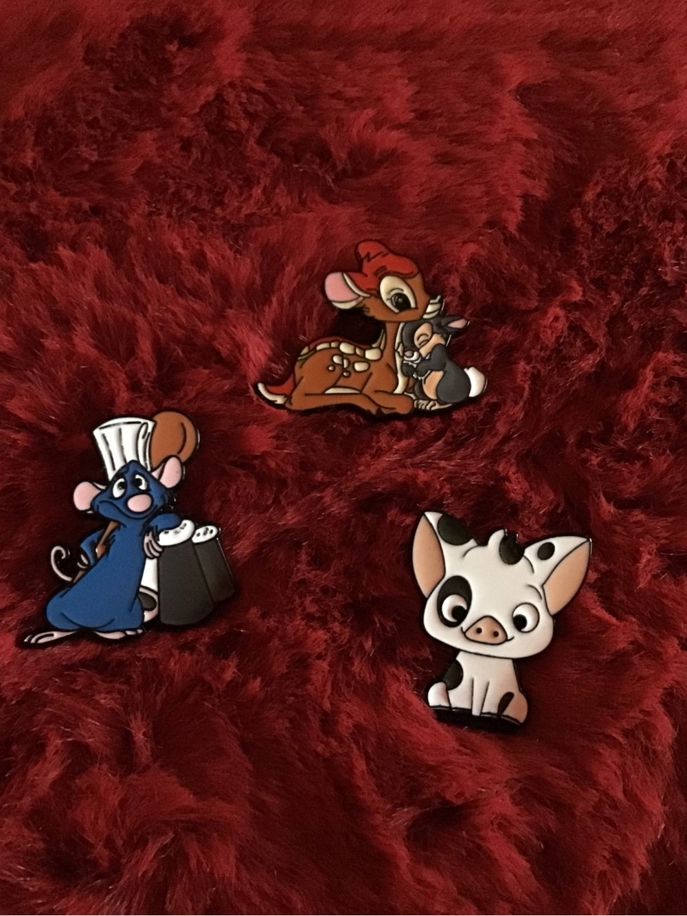 Set of three Disney magnet set. Various characters design